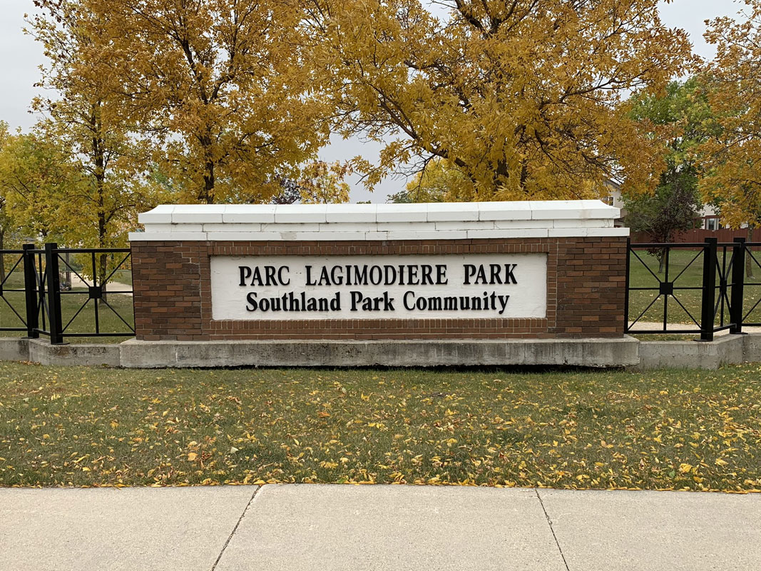 Front Entrance Sign Enhancement 2021